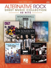Alternative Rock Sheet Music Collection - 40 Hits